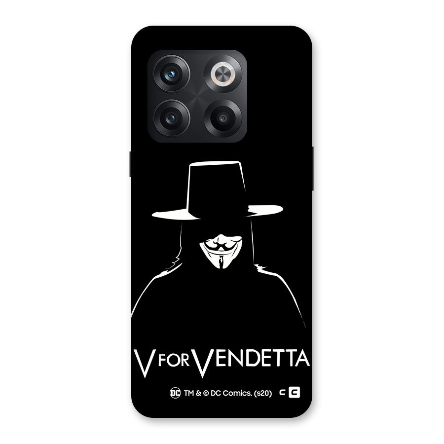 V for Vendetta Minimal Back Case for OnePlus 10T