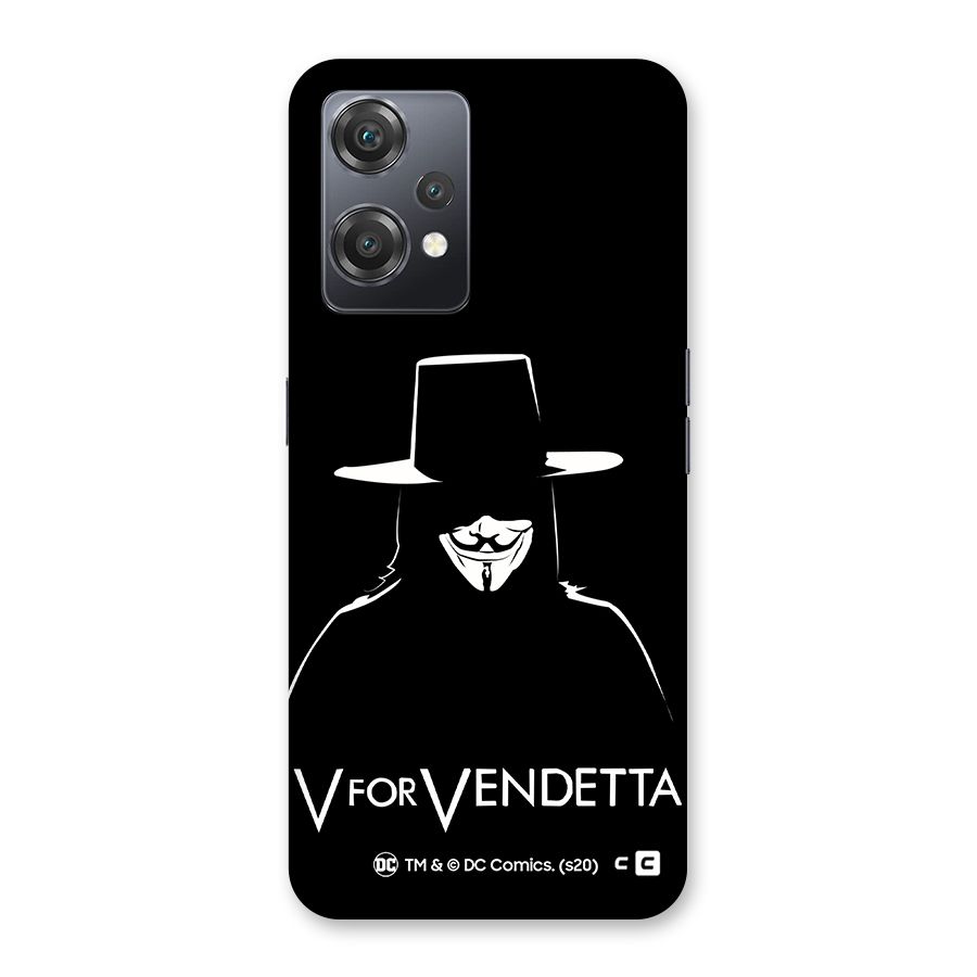 V for Vendetta Minimal Back Case for OnePlus Nord CE 2 Lite 5G