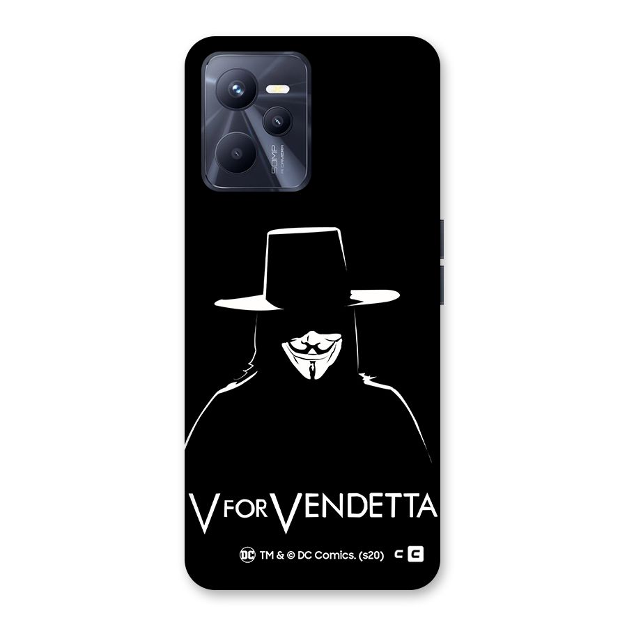 V for Vendetta Minimal Back Case for Realme C35