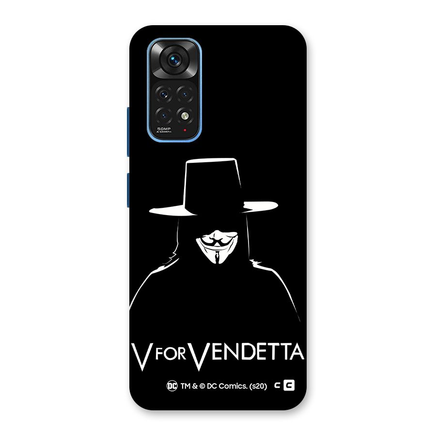 V for Vendetta Minimal Back Case for Redmi Note 11S