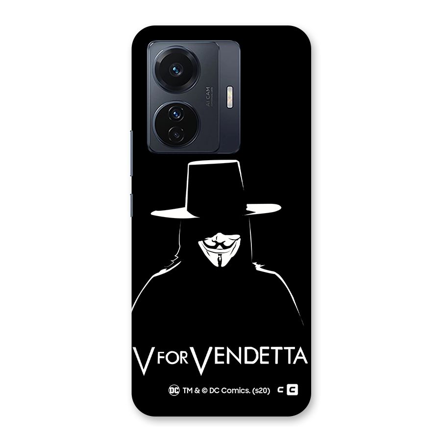 V for Vendetta Minimal Back Case for Vivo T1 Pro