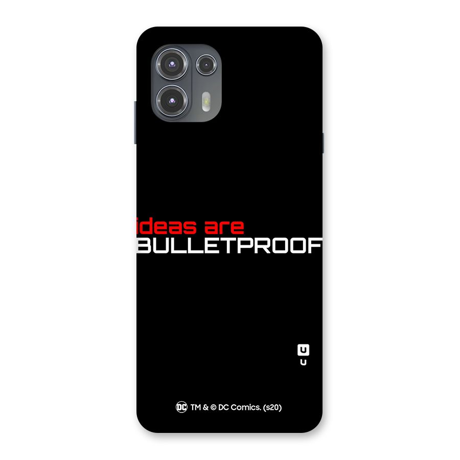 Vendetta Ideas are Bulletproof Back Case for Motorola Edge 20 Fusion