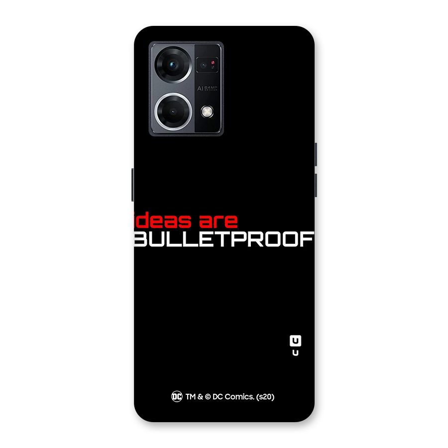 Vendetta Ideas are Bulletproof Glass Back Case for Oppo F21 Pro 5G