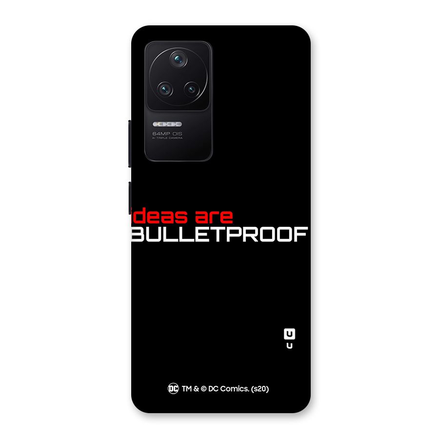Vendetta Ideas are Bulletproof Back Case for Poco F4 5G