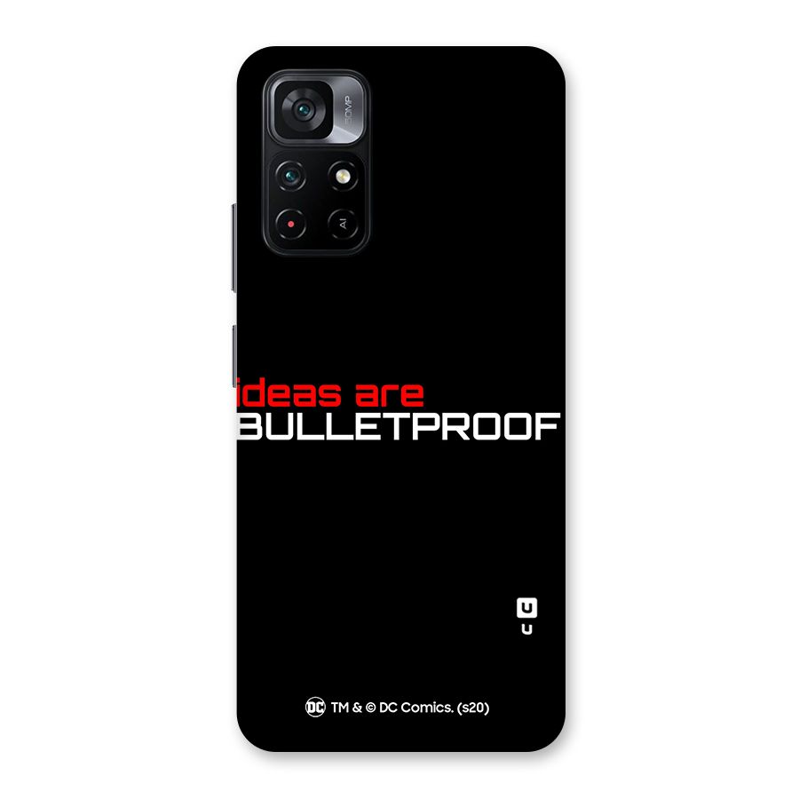 Vendetta Ideas are Bulletproof Back Case for Poco M4 Pro 5G