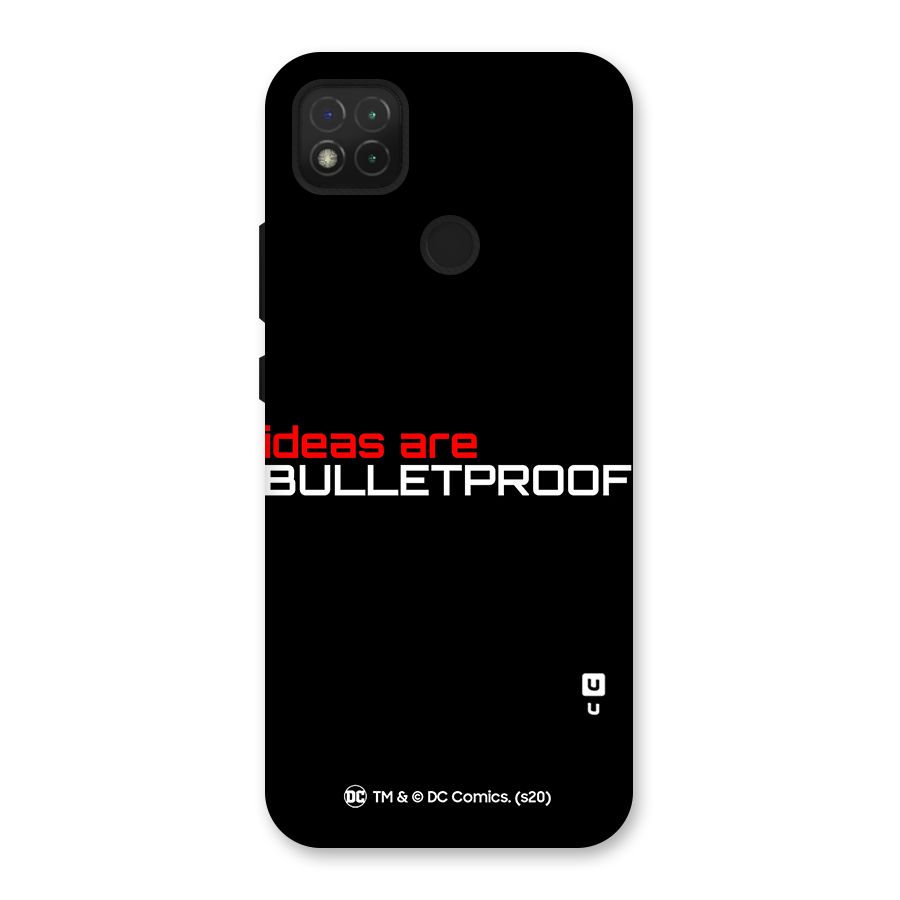 Vendetta Ideas are Bulletproof Back Case for Redmi 9 Activ
