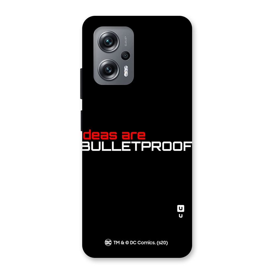 Vendetta Ideas are Bulletproof Back Case for Redmi K50i