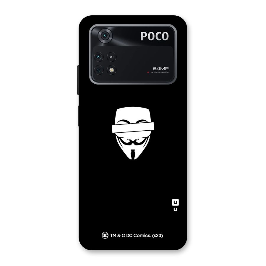 Vendetta Minimal Mask Back Case for Poco M4 Pro 4G