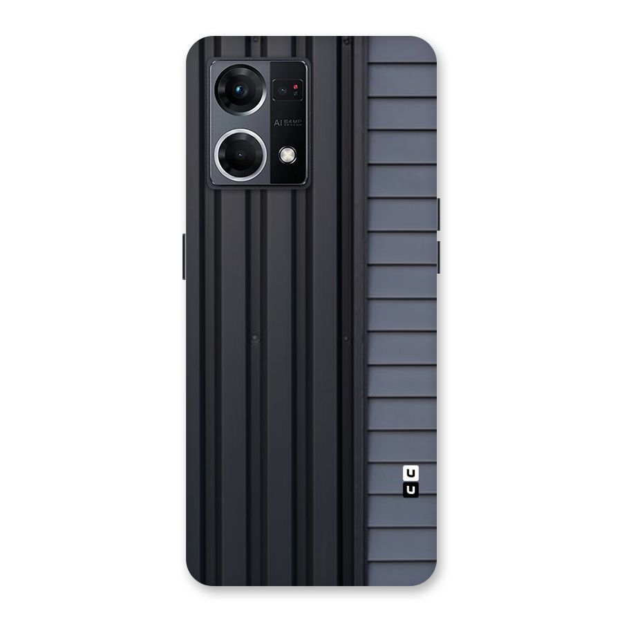 Vertical Horizontal Glass Back Case for Oppo F21 Pro 5G