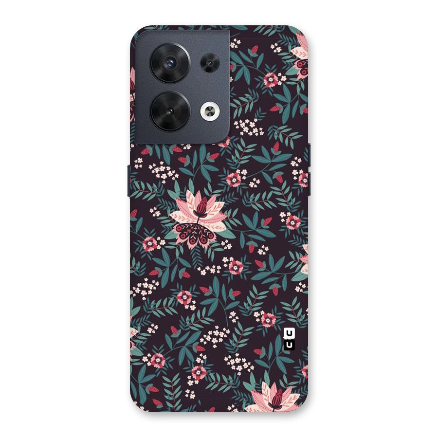 Very Leafy Pattern Back Case for Oppo Reno8 5G