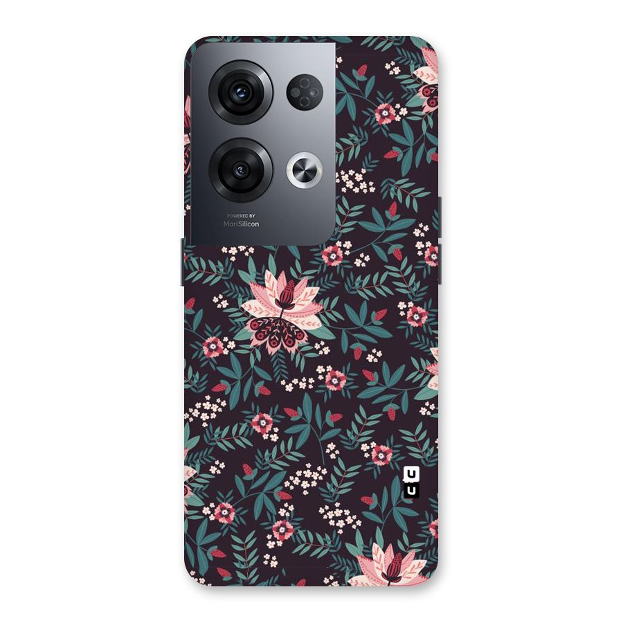 Very Leafy Pattern Back Case for Oppo Reno8 Pro 5G