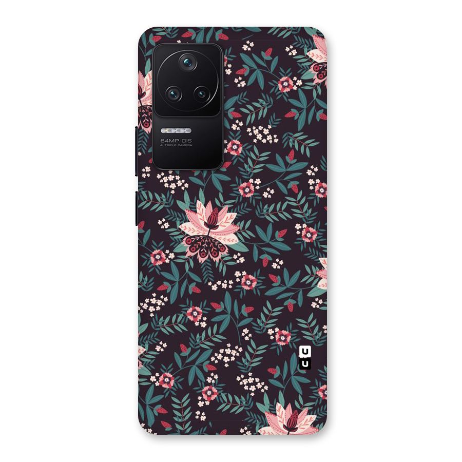 Very Leafy Pattern Back Case for Poco F4 5G