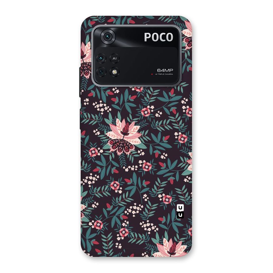 Very Leafy Pattern Back Case for Poco M4 Pro 4G