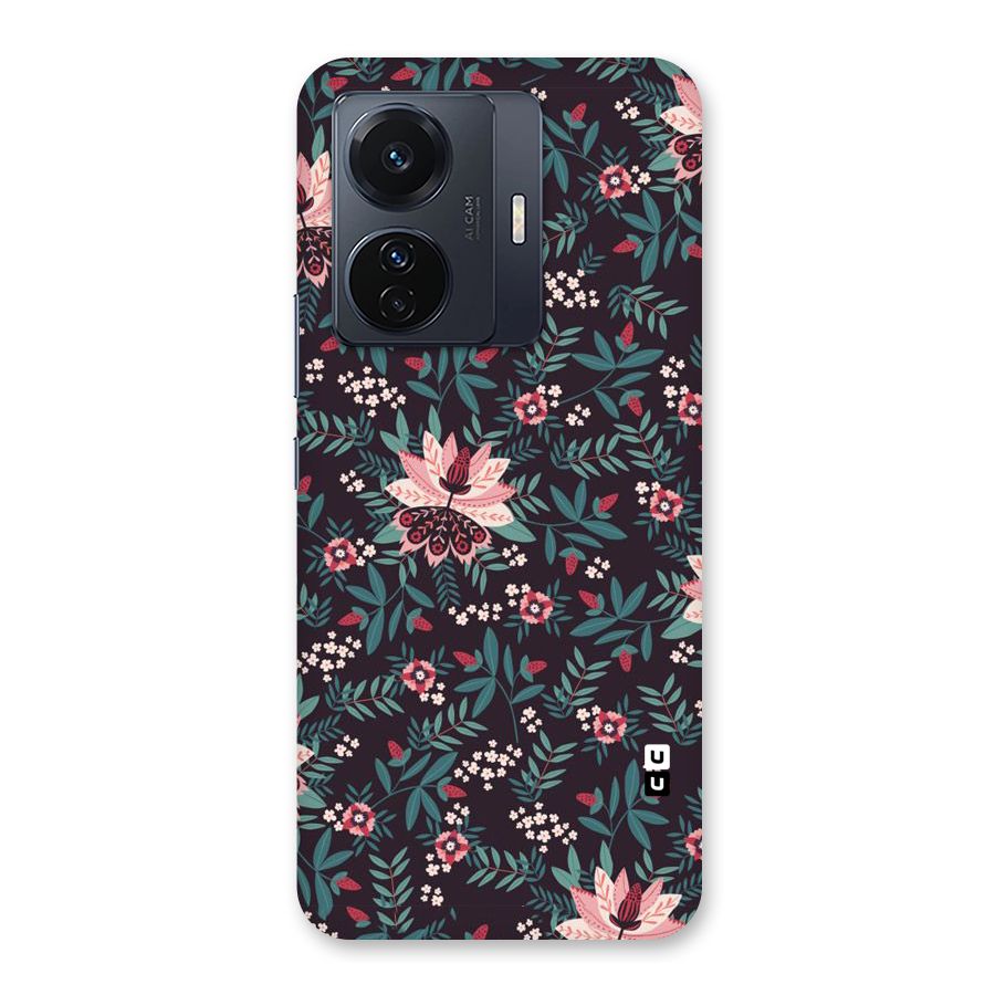 Very Leafy Pattern Back Case for Vivo T1 Pro