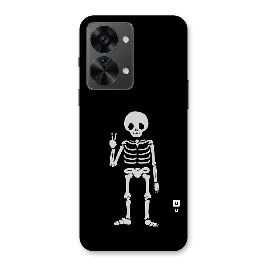 Victory Skeleton Spooky Back Case for OnePlus Nord 2T