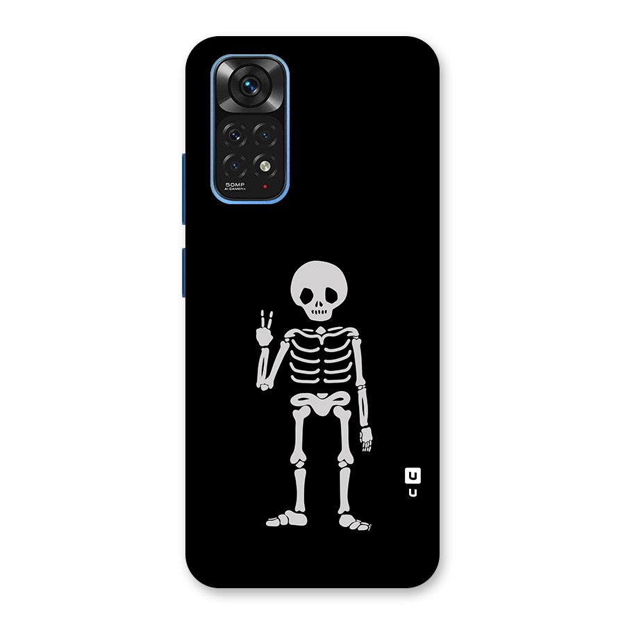 Victory Skeleton Spooky Back Case for Redmi Note 11S