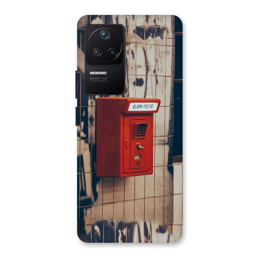 Vintage Alarm Back Case for Poco F4 5G