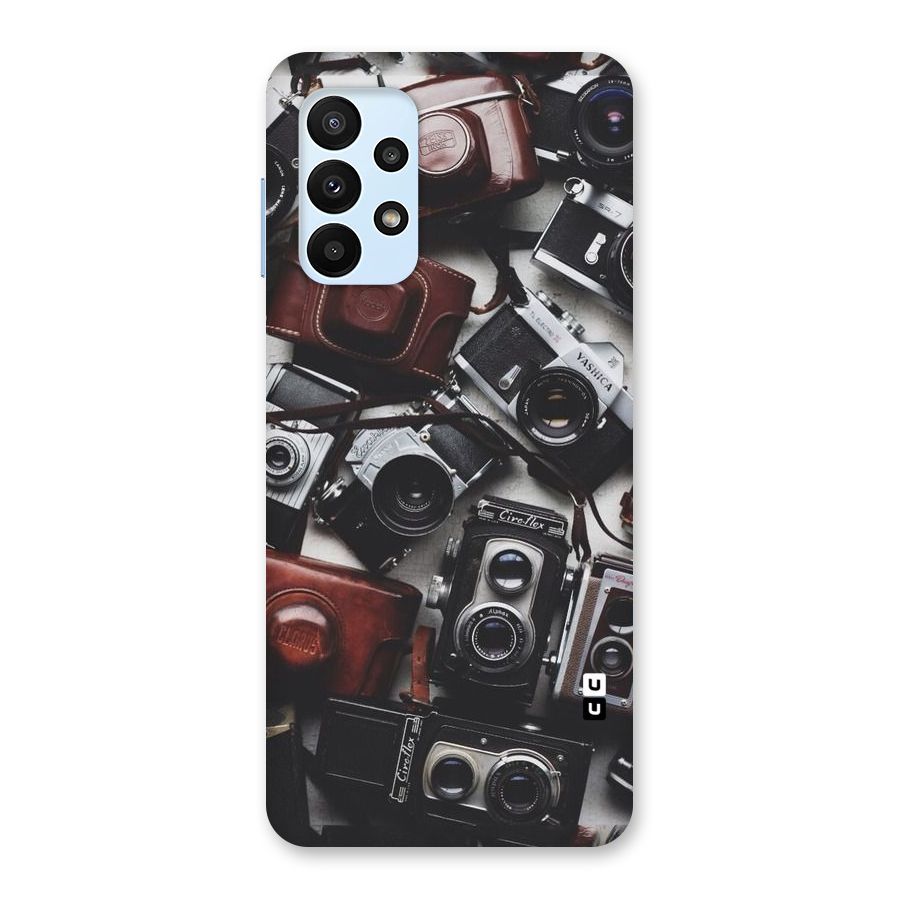 Vintage Beauty Shutter Back Case for Galaxy A23