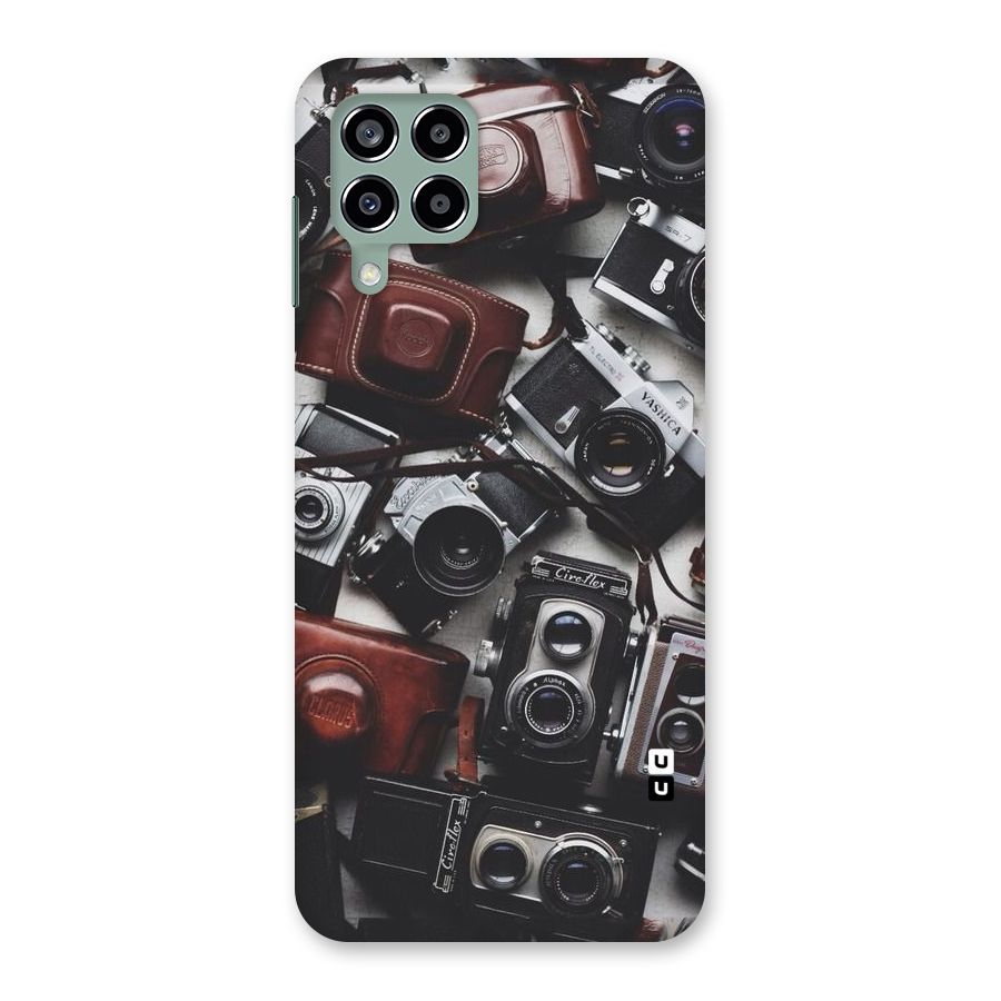 Vintage Beauty Shutter Back Case for Galaxy M33