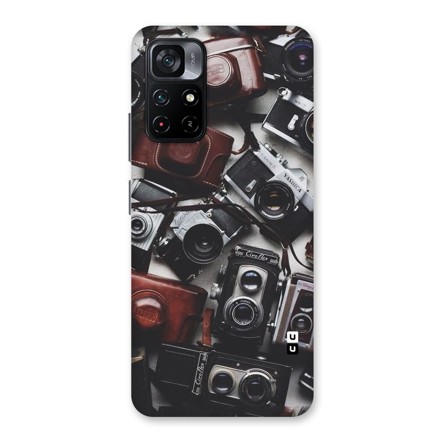 Vintage Beauty Shutter Back Case for Poco M4 Pro 5G