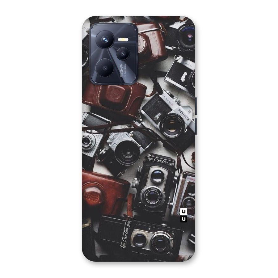 Vintage Beauty Shutter Back Case for Realme C35