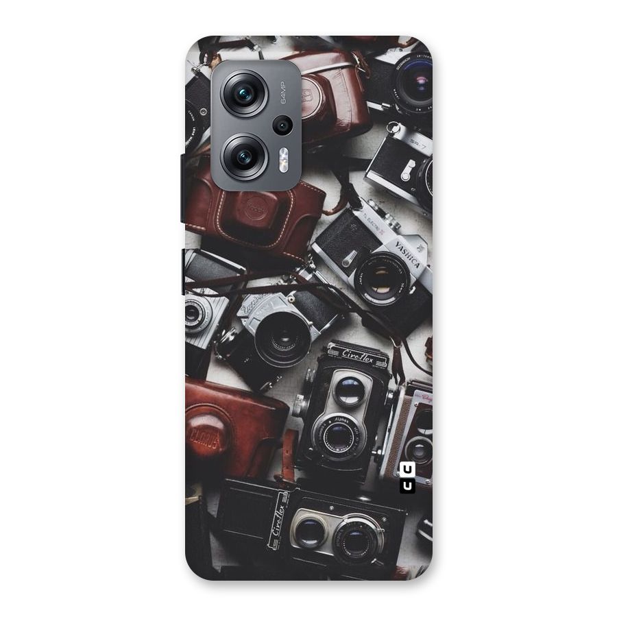 Vintage Beauty Shutter Back Case for Redmi K50i