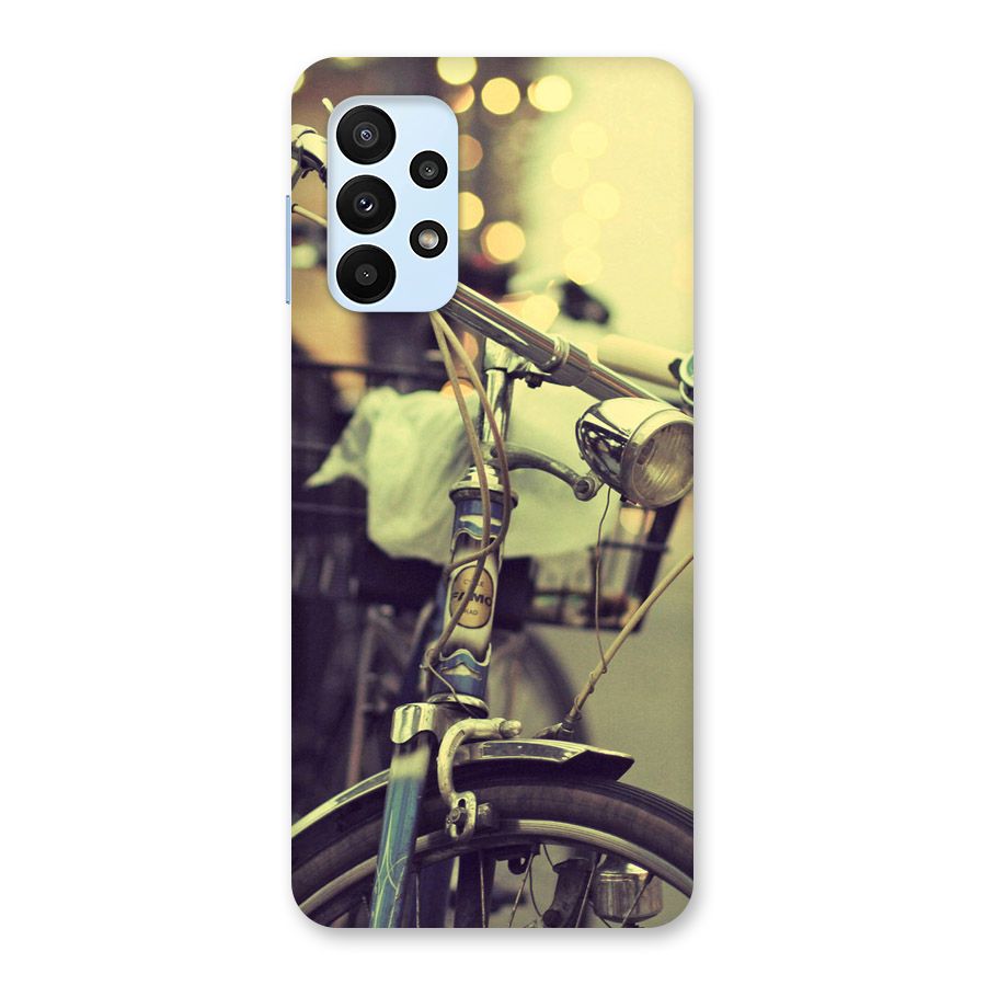 Vintage Bicycle Back Case for Galaxy A23