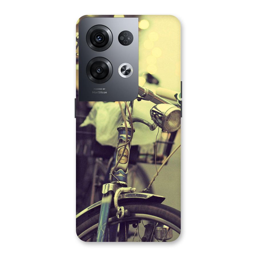 Vintage Bicycle Back Case for Oppo Reno8 Pro 5G