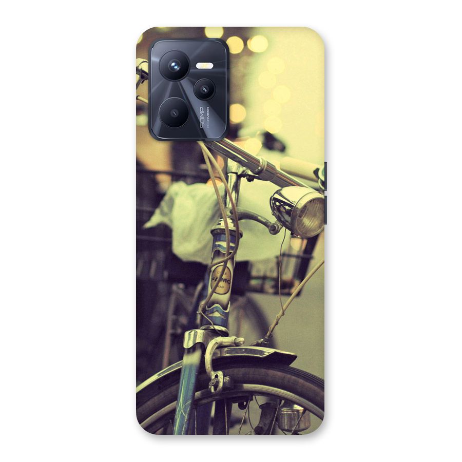 Vintage Bicycle Back Case for Realme C35