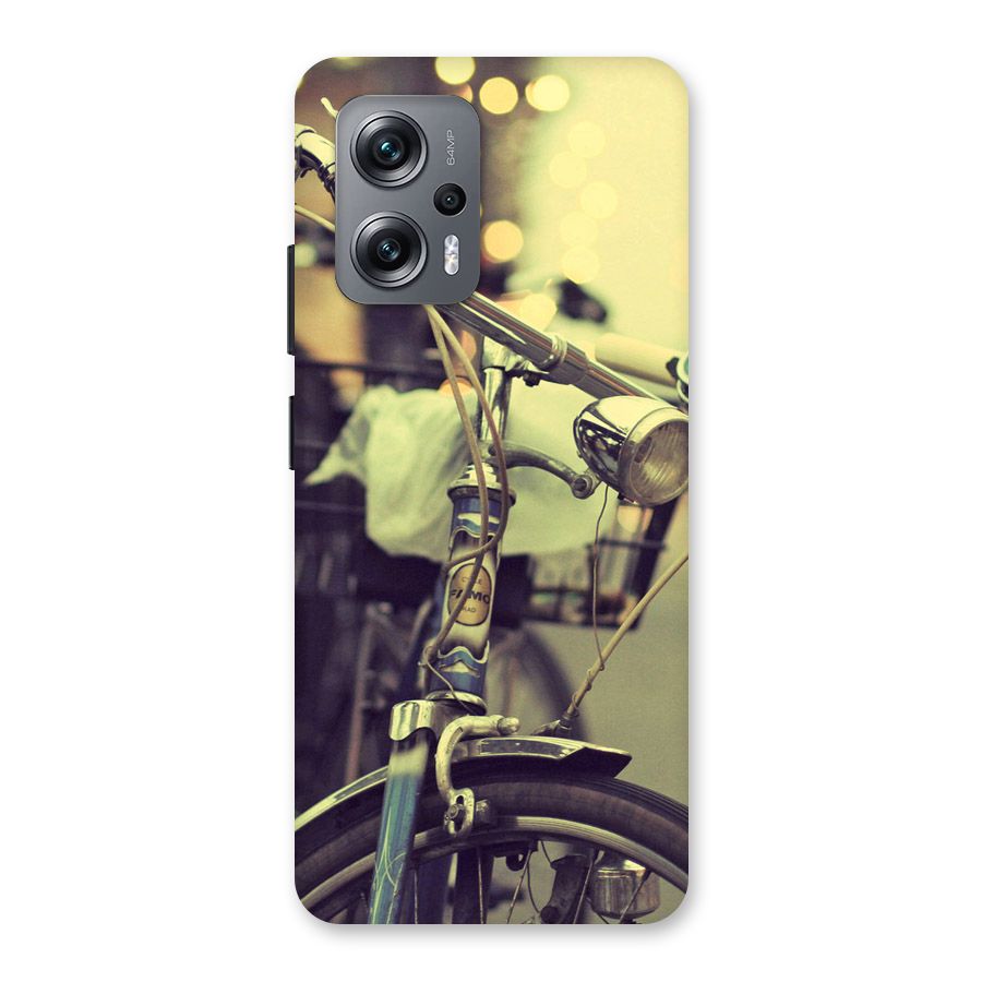 Vintage Bicycle Back Case for Redmi K50i