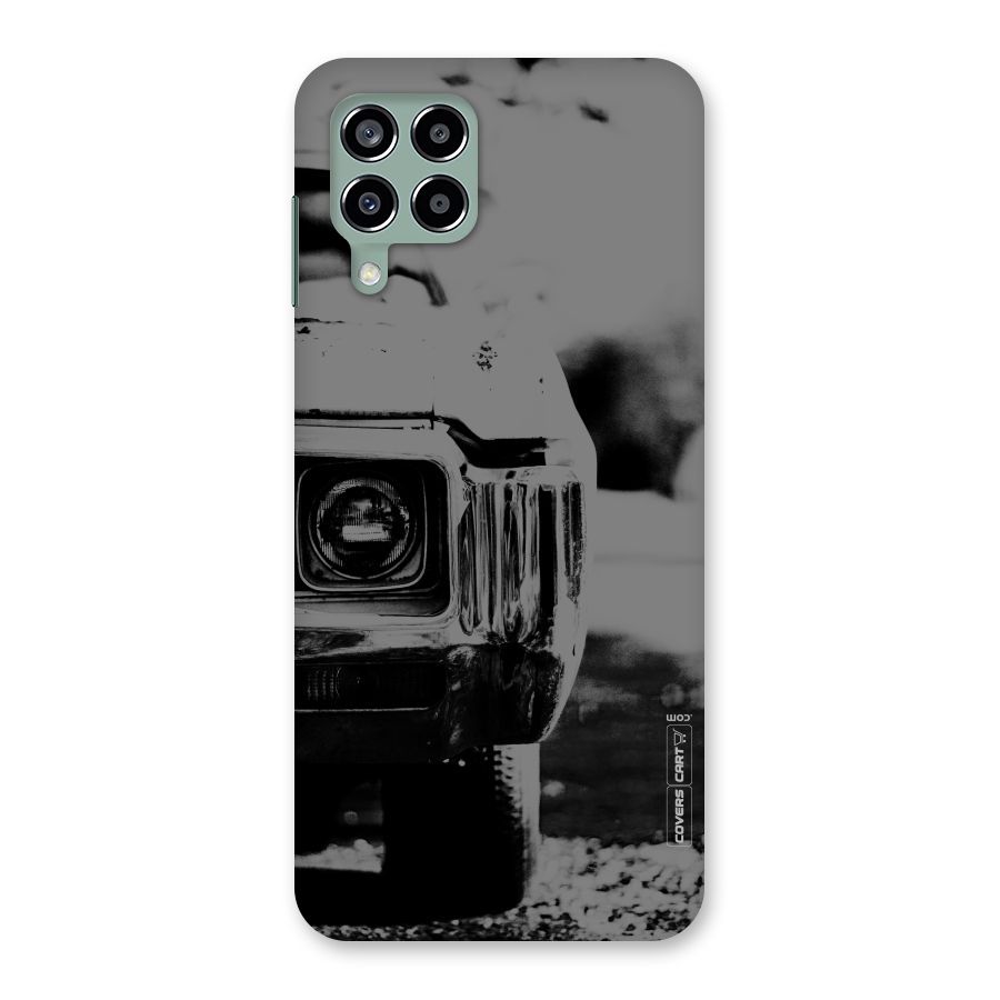 Vintage Car Black and White Back Case for Galaxy M33