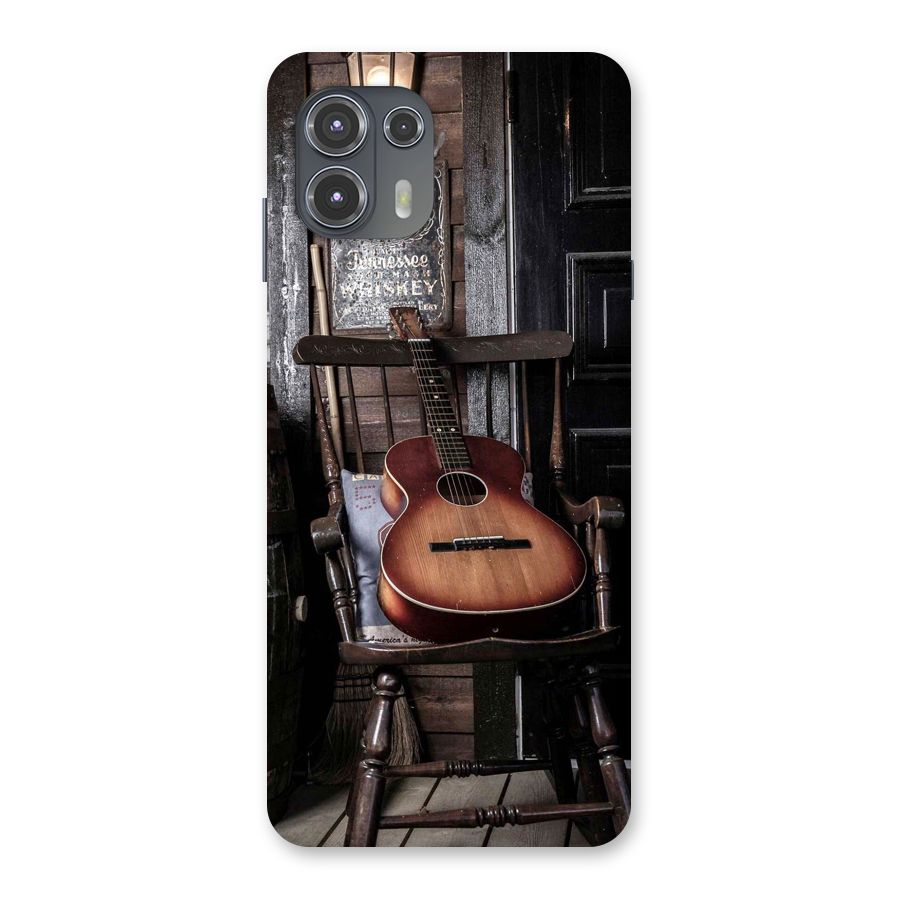 Vintage Chair Guitar Back Case for Motorola Edge 20 Fusion