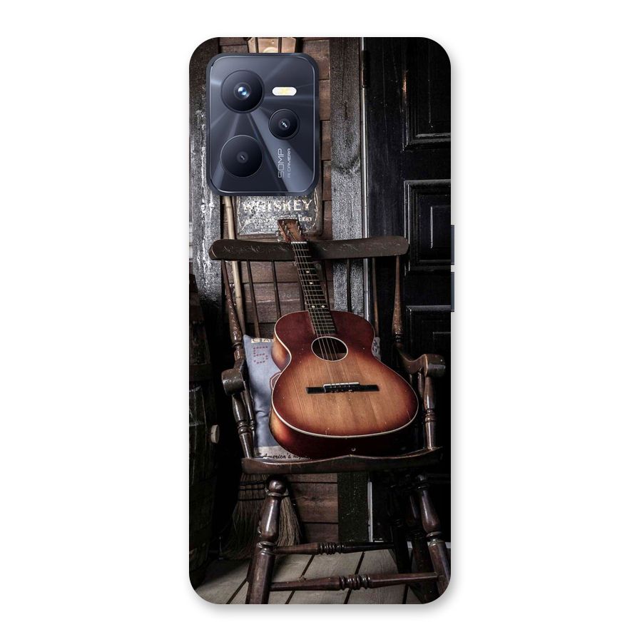 Vintage Chair Guitar Back Case for Realme C35
