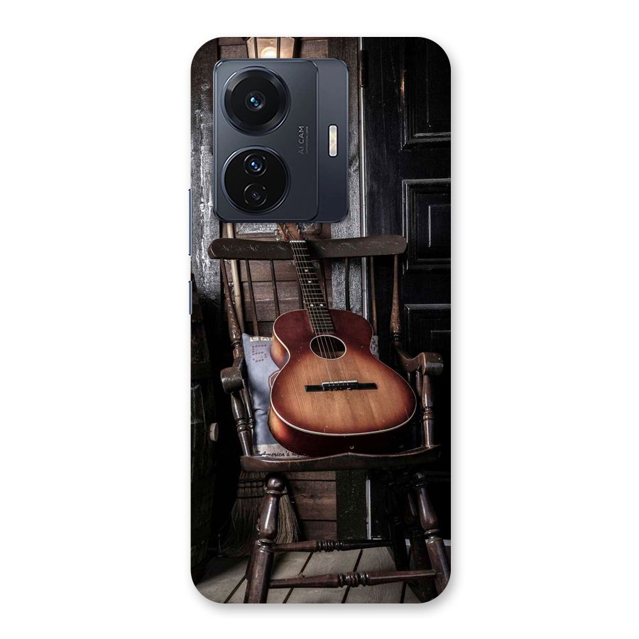Vintage Chair Guitar Back Case for Vivo T1 Pro