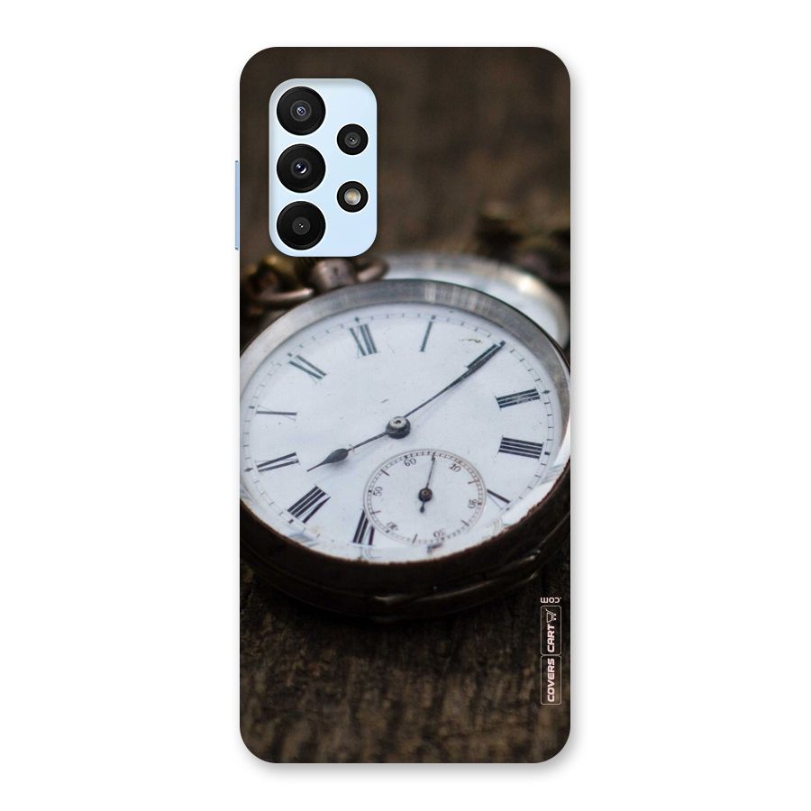 Vintage Clock Back Case for Galaxy A23