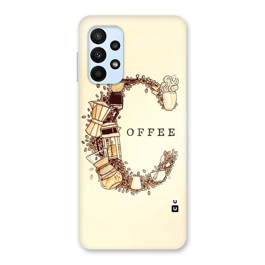 Vintage Coffee Back Case for Galaxy A23