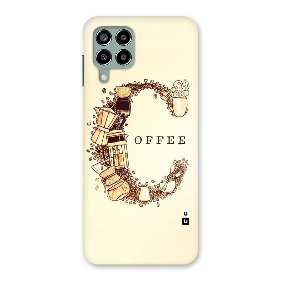 Vintage Coffee Back Case for Galaxy M33