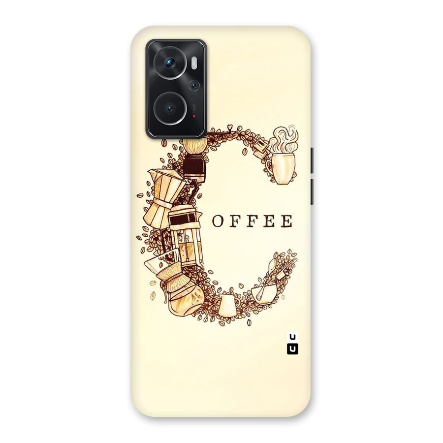 Vintage Coffee Back Case for Oppo K10 4G