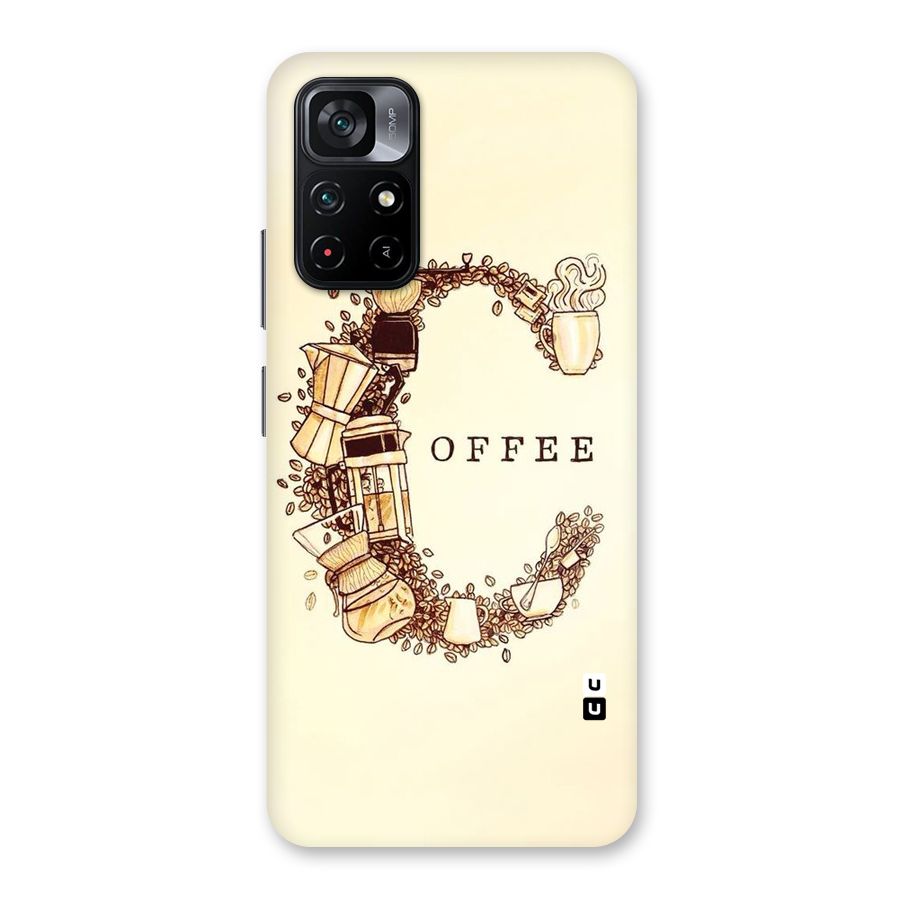 Vintage Coffee Back Case for Poco M4 Pro 5G