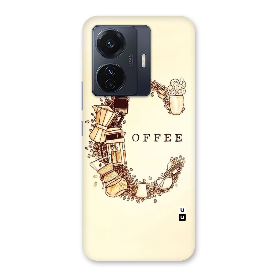 Vintage Coffee Back Case for Vivo T1 Pro