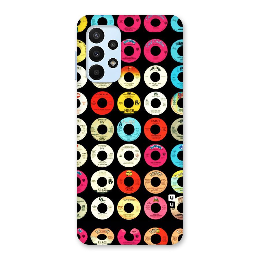 Vintage Collection CDs Back Case for Galaxy A23
