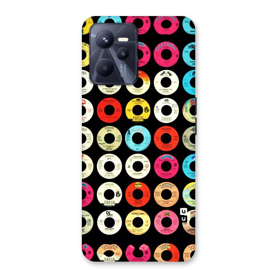 Vintage Collection CDs Back Case for Realme C35