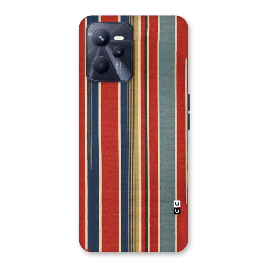 Vintage Disort Stripes Back Case for Realme C35