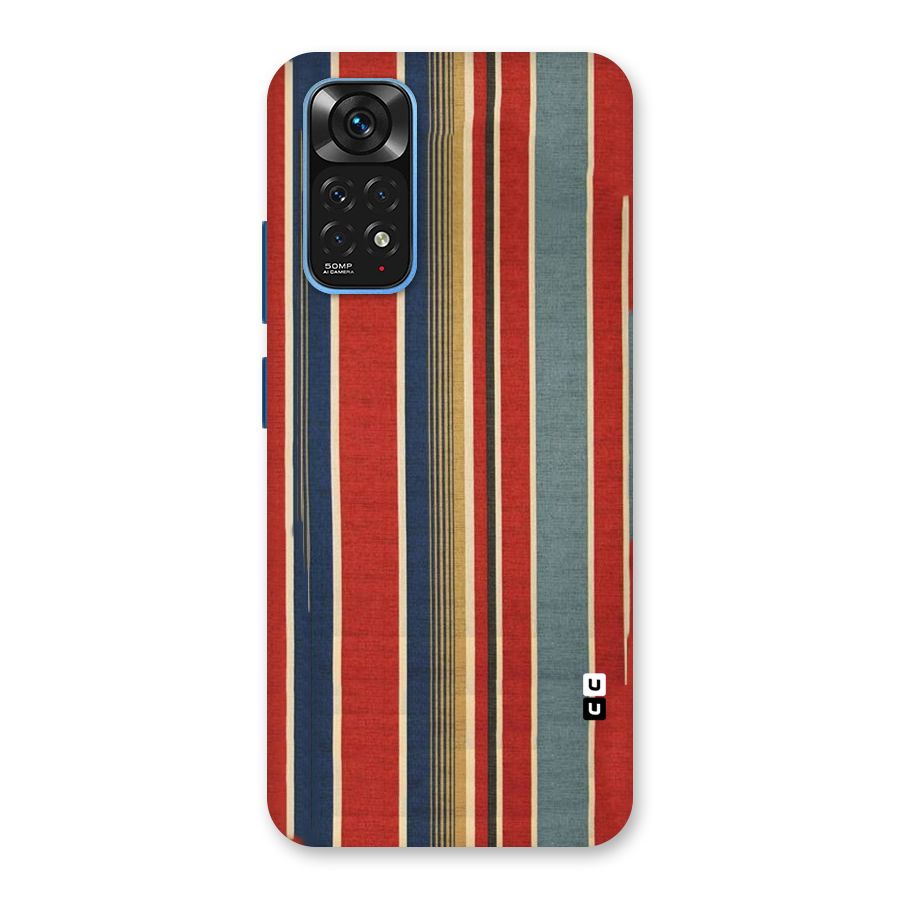 Vintage Disort Stripes Back Case for Redmi Note 11S