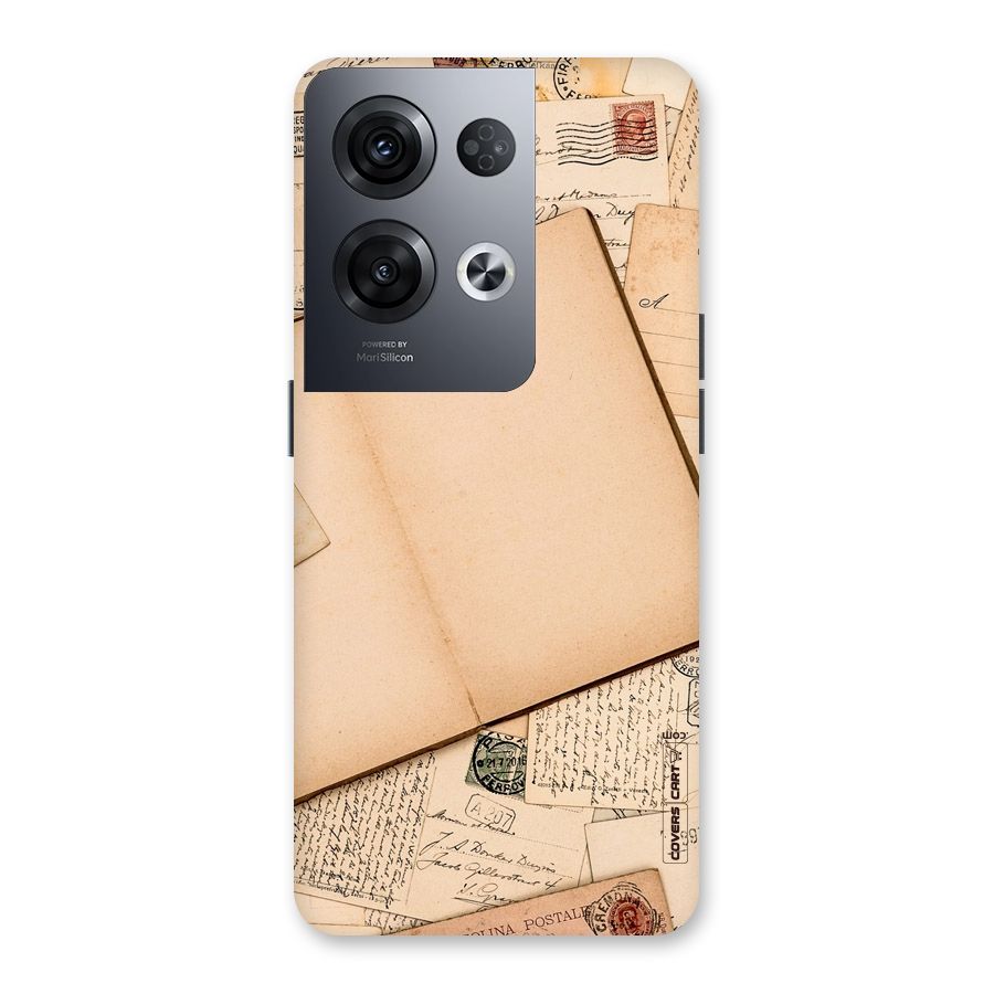 Vintage Journal Back Case for Oppo Reno8 Pro 5G