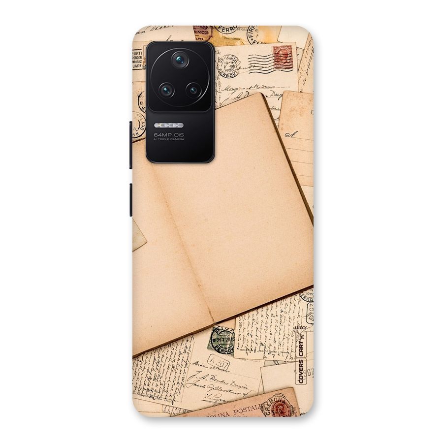 Vintage Journal Back Case for Poco F4 5G