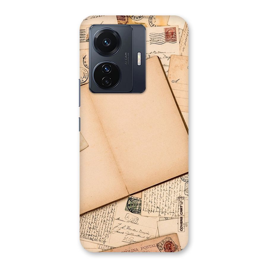 Vintage Journal Back Case for Vivo T1 Pro