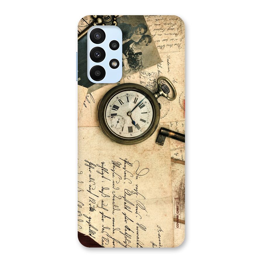 Vintage Key And Compass Back Case for Galaxy A23
