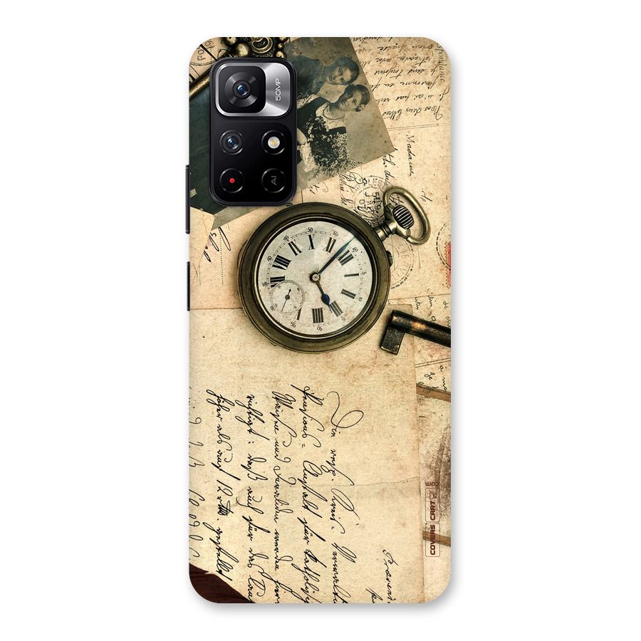 Vintage Key And Compass Back Case for Redmi Note 11T 5G