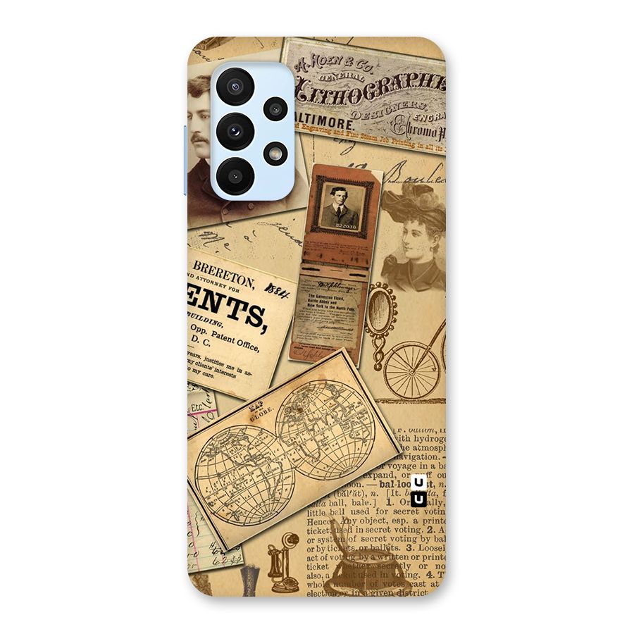 Vintage Memories Back Case for Galaxy A23